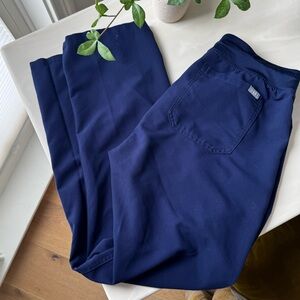 FIGS Livingston Basic Scrub Pants - M - Navy